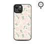 MyBat Design Lab Series MagSafe Case for Apple iPhone 15 - Pink Posies - MIP15CSLESMSM473-3.jpg
