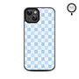 MyBat Design Lab Series MagSafe Case for Apple iPhone 15 - Sky Blue Check