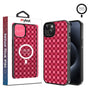 MyBat Design Lab Series MagSafe Case for Apple iPhone 15 - Raspberry Check