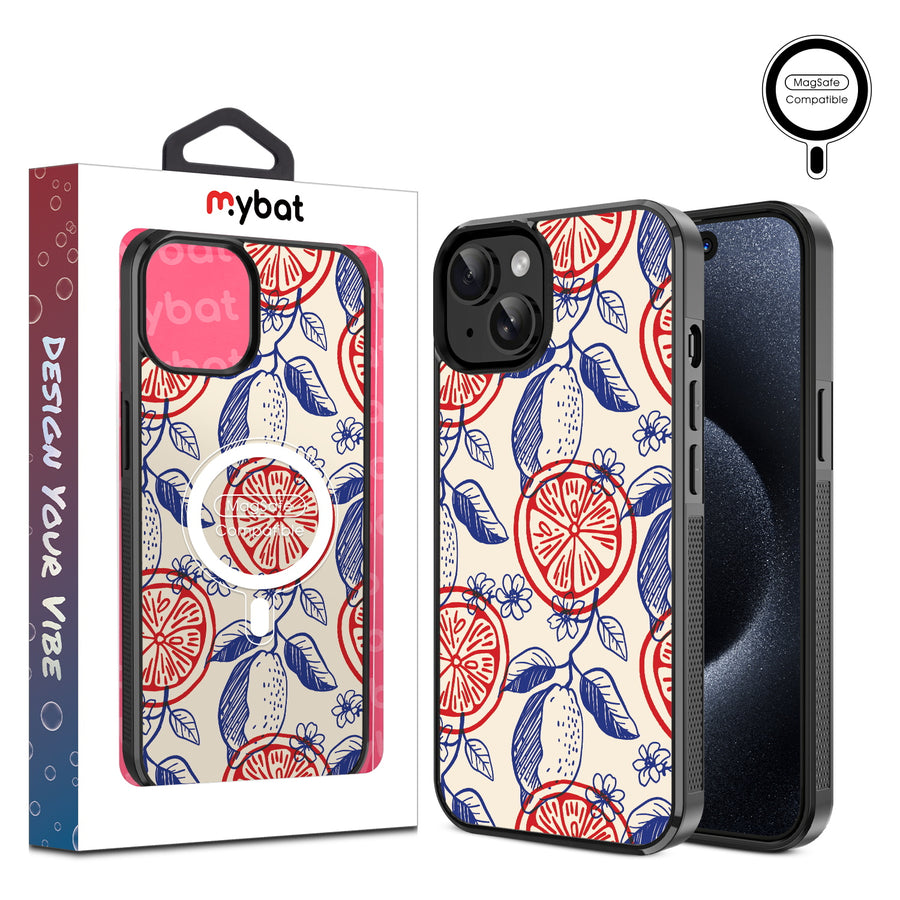 MyBat Design Lab Series MagSafe Case for Apple iPhone 15 – Summer Citrus - MIP15CSLESMSM526.JPG