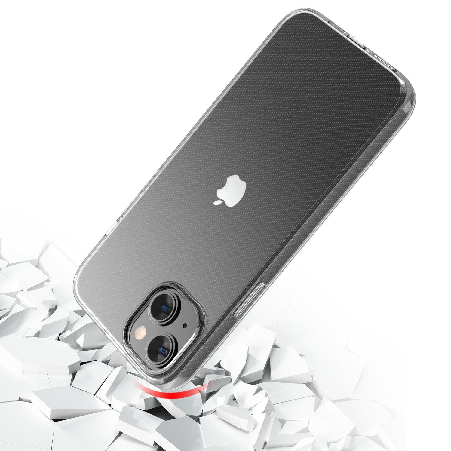 MyBat Candy Series Case for Apple iPhone 15 - Glossy Clear - MIP15CSTPUS901-5.jpg