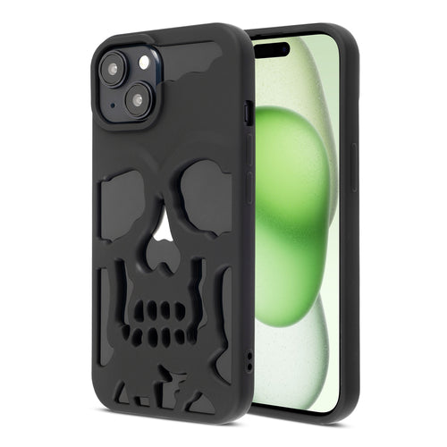 MyBat Skullcap Protector Cover for Apple iPhone 15 Plus - Black - MIP15MCSSLCS202-2.jpg