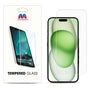 MyBat Tempered Glass Screen Protector (2.5D) for Apple iPhone 15 Plus - Clear
