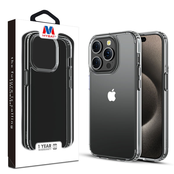 MyBat Gummy Series Case for Apple iPhone 15 Pro - Clear - MIP15PCSCAM0141-1.jpg