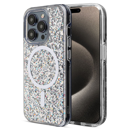 MyBat Dazzle Series  Case for Apple iPhone 15 Pro (6.1) - Stardust - MIP15PCSD6MS001-2.jpg