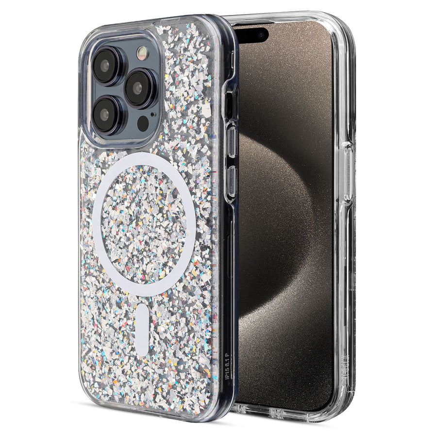 MyBat Dazzle Series  Case for Apple iPhone 15 Pro (6.1) - Stardust - MIP15PCSD6MS001-2.jpg
