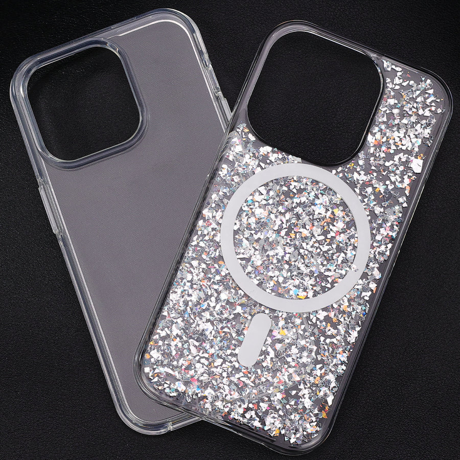 MyBat Dazzle Series  Case for Apple iPhone 15 Pro (6.1) - Stardust - MIP15PCSD6MS001-6.jpg