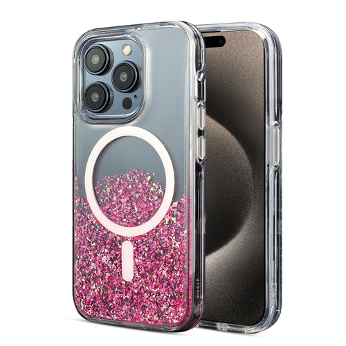 MyBat Dazzle Series  Case for Apple iPhone 15 Pro (6.1) - Pixie Pink - MIP15PCSD6MS003-2.jpg