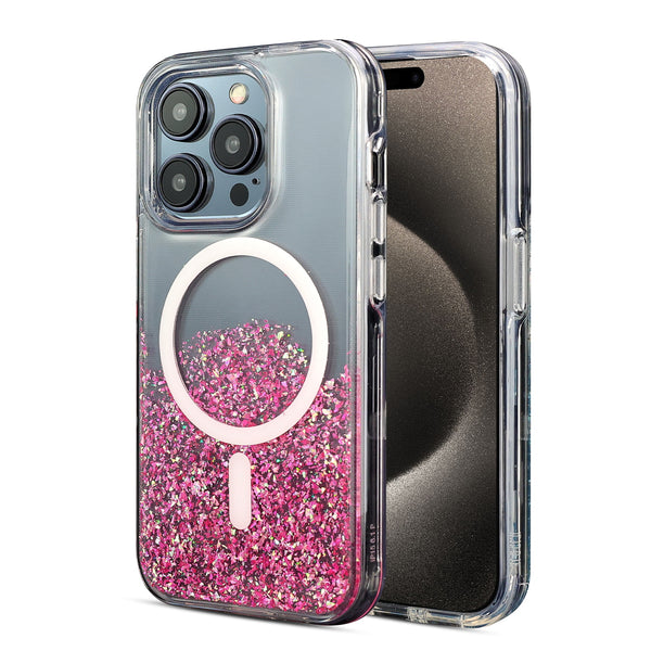 MyBat Dazzle Series  Case for Apple iPhone 15 Pro (6.1) - Pixie Pink - MIP15PCSD6MS003-2.jpg