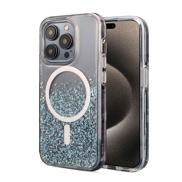 MyBat Dazzle Series  Case for Apple iPhone 15 Pro (6.1) - Sapphire Skies - MIP15PCSD6MS004-2.jpg