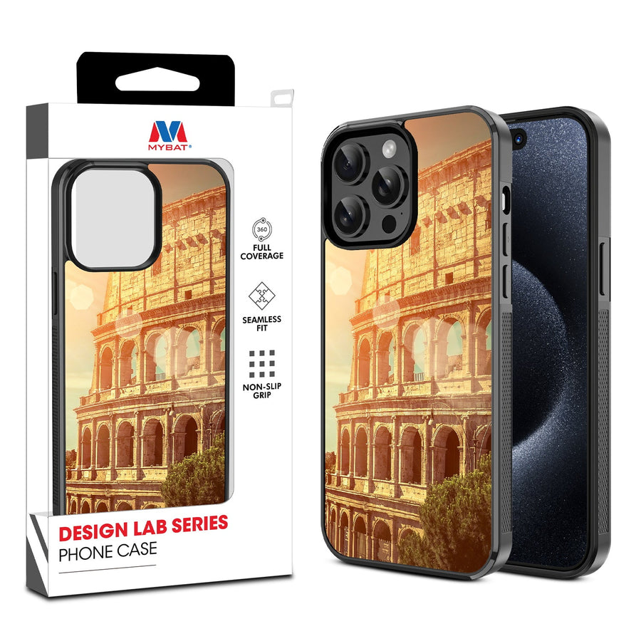 MyBat Design Lab Series Case for Apple iPhone 15 Pro (6.1) - Roman Colosseum