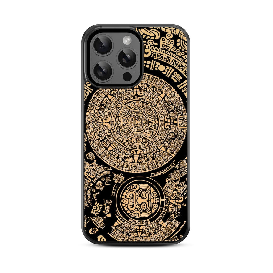 MyBat Design Lab Series Case for Apple iPhone 15 Pro (6.1) - Mayan Calendar