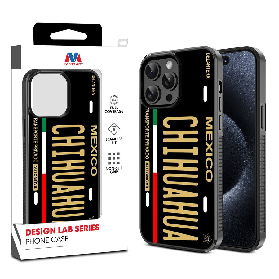 MyBat Design Lab Series Case for Apple iPhone 15 Pro (6.1) - Chihuahua Black