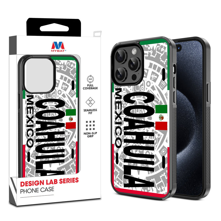 MyBat Design Lab Series Case for Apple iPhone 15 Pro (6.1) - Coahuila Azteca