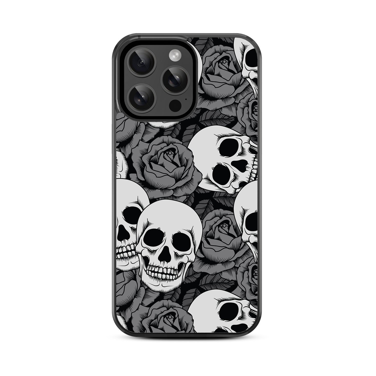 MyBat Design Lab Series Case for Apple iPhone 15 Pro (6.1) - Skull Garden