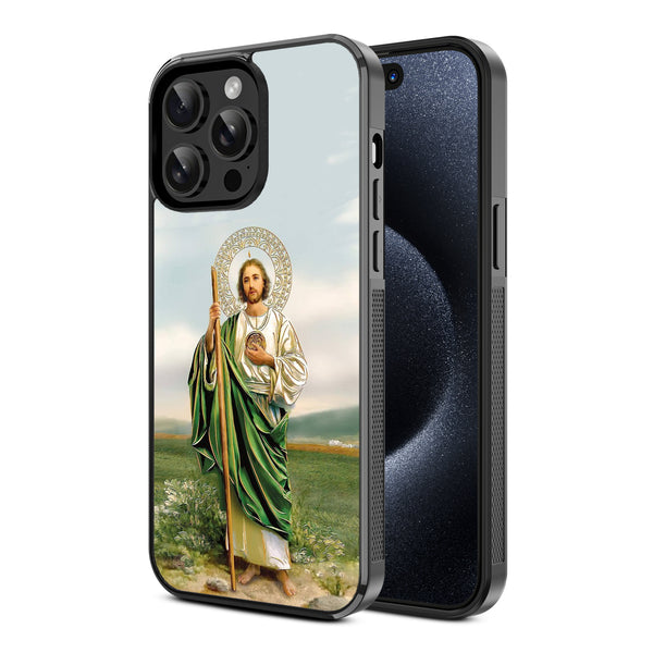 MyBat Design Lab Series Case for Apple iPhone 15 Pro (6.1) - Saint Judas - MIP15PCSLESM138-2.jpg