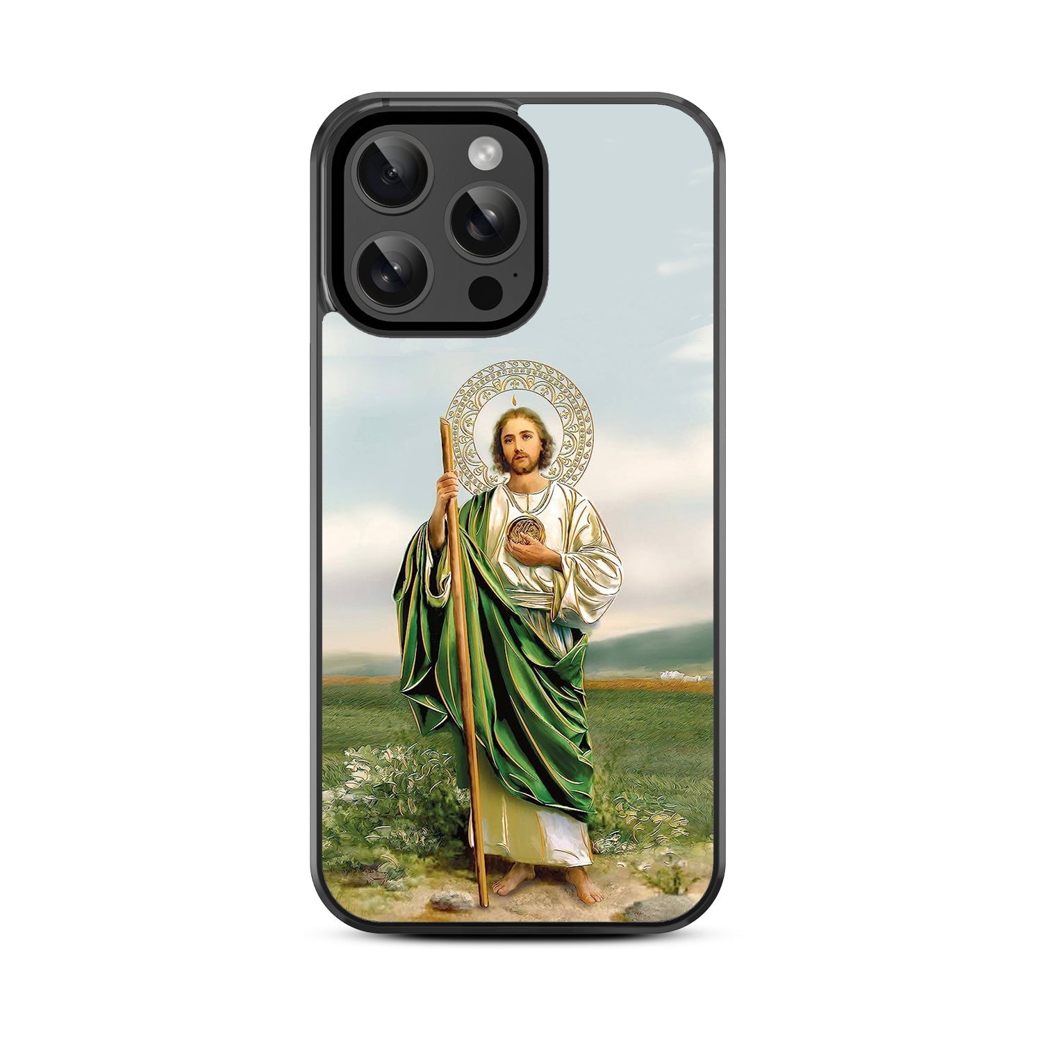 MyBat Design Lab Series Case for Apple iPhone 15 Pro (6.1) - Saint Judas