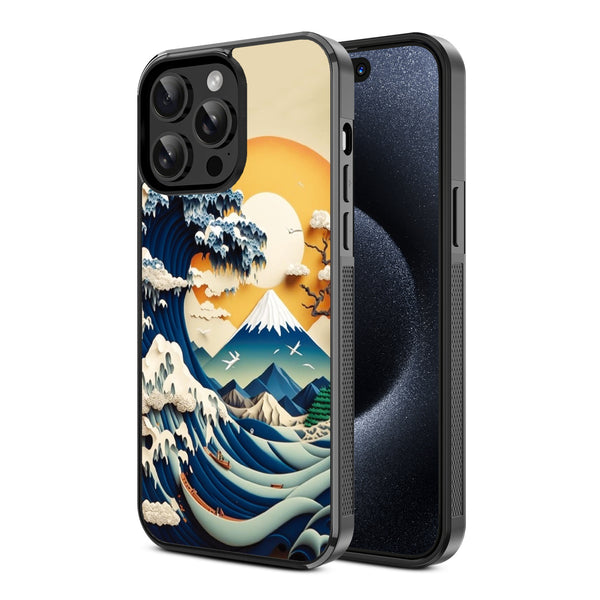 MyBat Design Lab Series Case for Apple iPhone 15 Pro (6.1) - The Great Wave - MIP15PCSLESM177-2.jpg