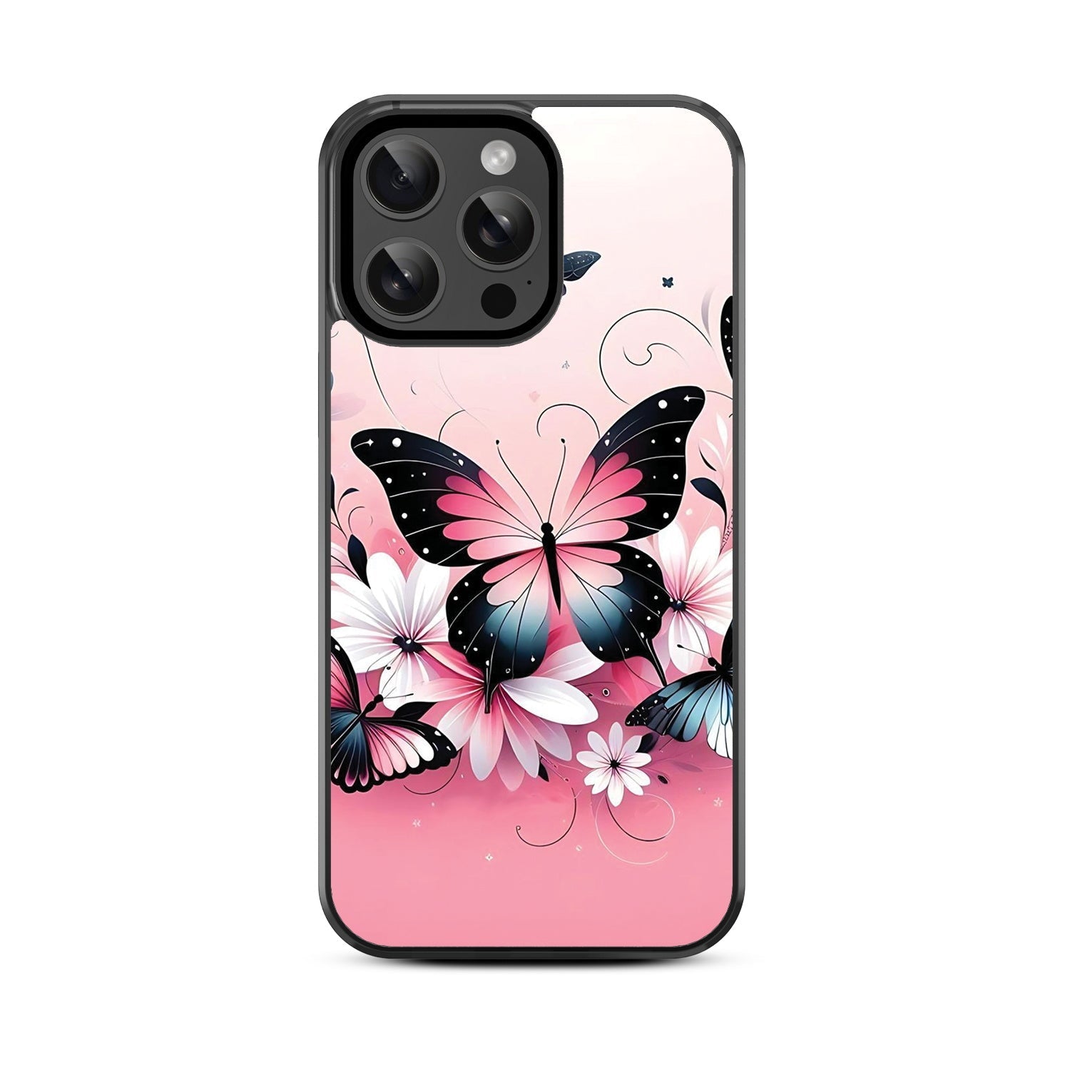 MyBat Design Lab Series Case for Apple iPhone 15 Pro (6.1) - Butterfly Bouquet