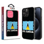 MyBat Design Lab Series Case for Apple iPhone 15 Pro (6.1) - St. Lucia Flag
