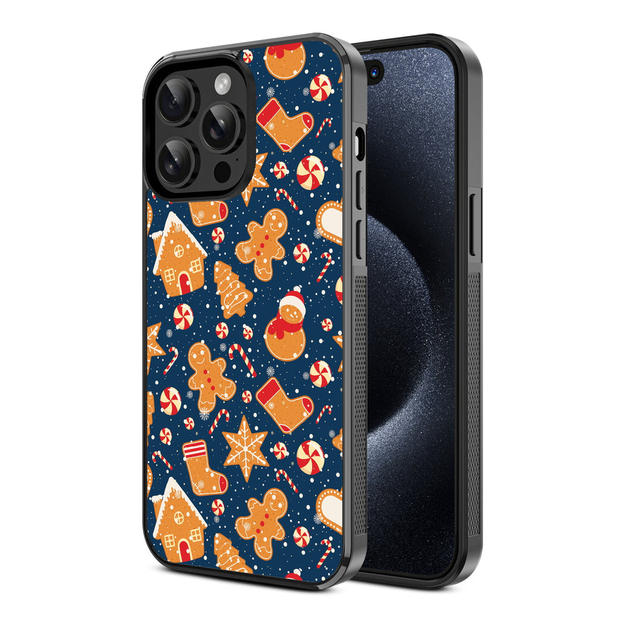 MyBat Design Lab Series Case for Apple iPhone 15 Pro (6.1) - Gingerbread Cookies - MIP15PCSLESM273-2.jpg