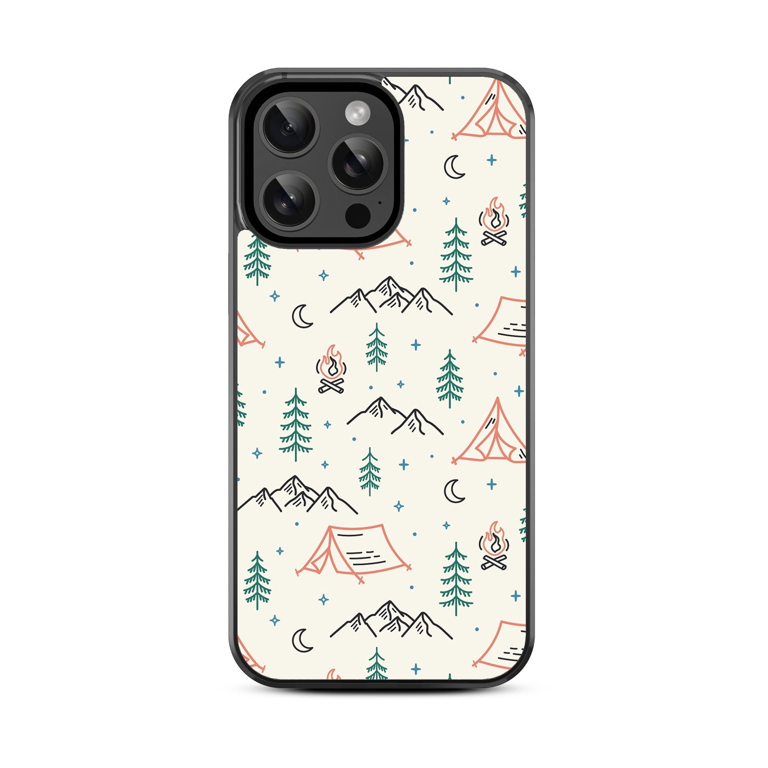 MyBat Design Lab Series Case for Apple iPhone 15 Pro (6.1) - Fireside Camp