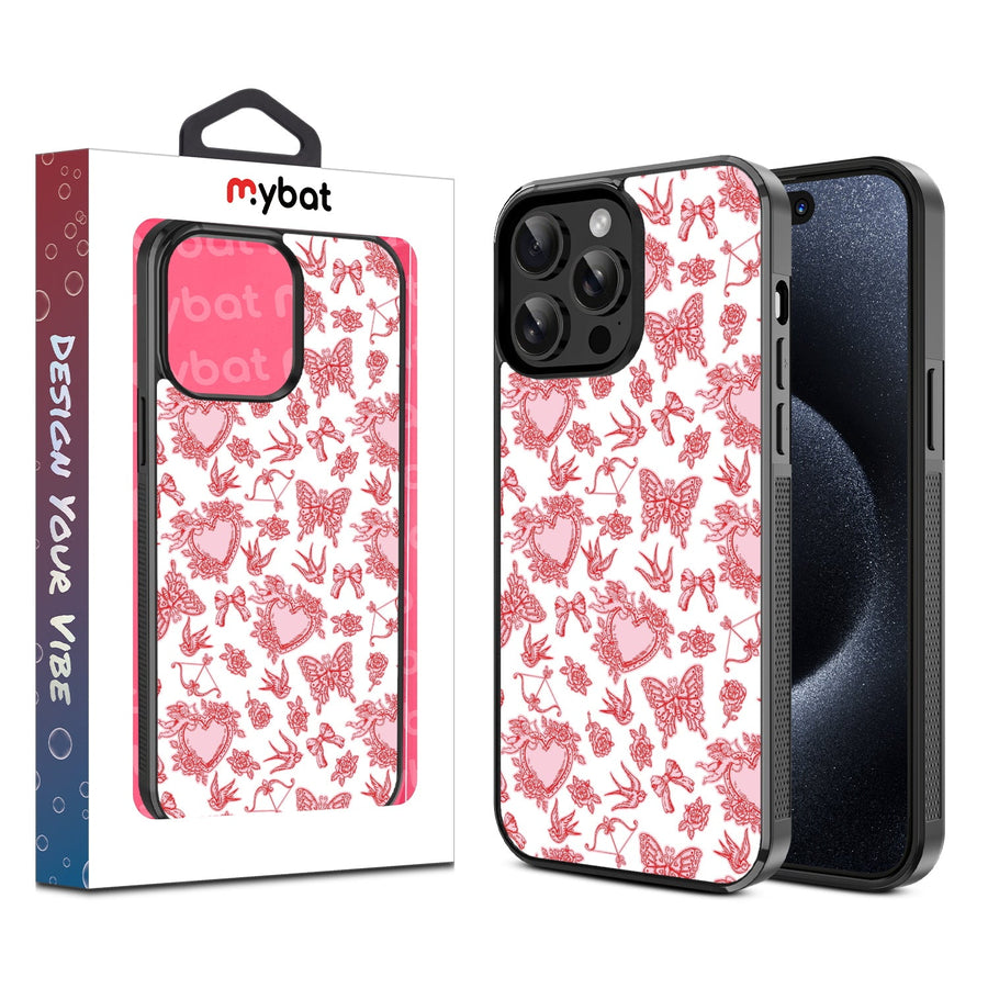 MyBat Design Lab Series Case for Apple iPhone 15 Pro (6.1) - Sending Love