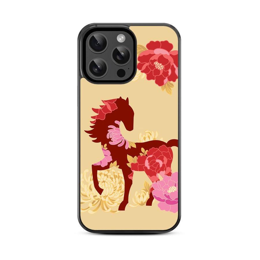MyBat Design Lab Series Case for Apple iPhone 15 Pro - Peony Pedigree