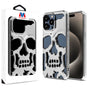 MyBat Skullcap Protector Cover for Apple iPhone 15 Pro - Silver Plating - MIP15PCSSLCS203-1.jpg