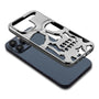 MyBat Skullcap Protector Cover for Apple iPhone 15 Pro - Silver Plating - MIP15PCSSLCS203-7.jpg