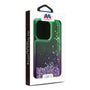 MyBat Quicksand Glitter with Diamonds Protector Cover for Apple iPhone 15 Pro Max - Purple / Green Gradient - MIP15PMCSGTMM203-8.jpg