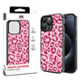 MyBat Design Lab Series Case for Apple iPhone 15 Pro Max (6.7) - Pink Leopard Print