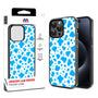 MyBat Design Lab Series Case for Apple iPhone 15 Pro Max (6.7) - Blue Cow Print