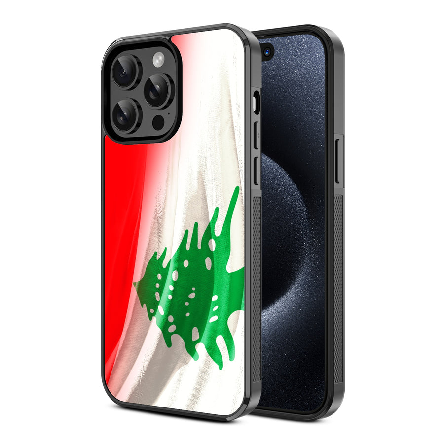 MyBat Design Lab Series Case for Apple iPhone 15 Pro Max (6.7) - Lebanese Flag - MIP15PMCSLESM033-2.jpg