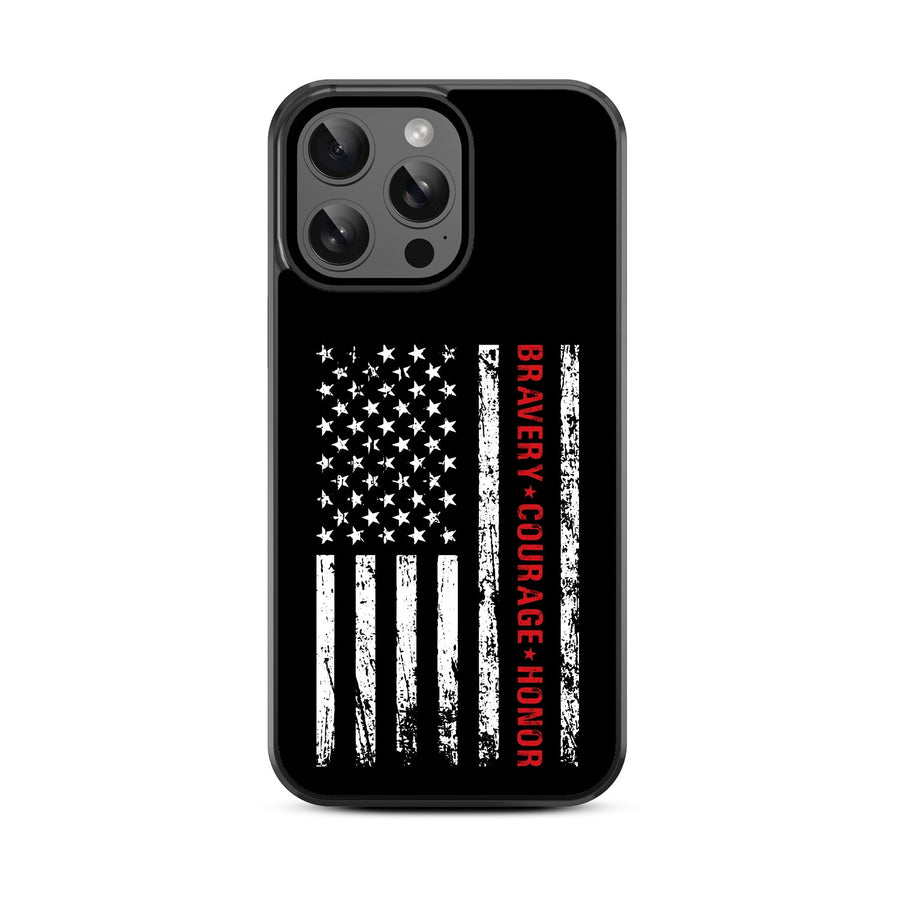 MyBat Design Lab Series Case for Apple iPhone 15 Pro Max (6.7) - Firefighter Flag