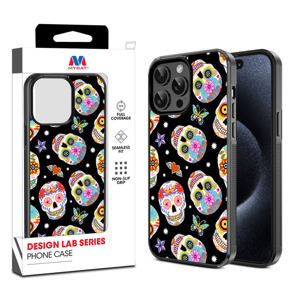 MyBat Design Lab Series Case for Apple iPhone 15 Pro Max (6.7) - Day of the Dead - MIP15PMCSLESM056-1.jpg