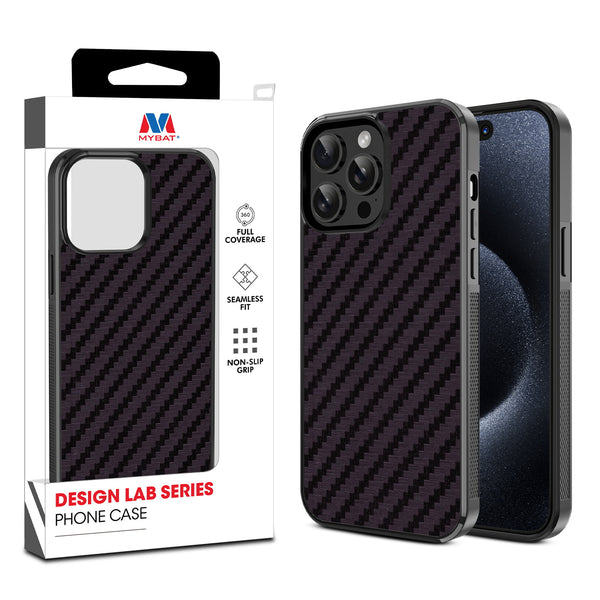 MyBat Design Lab Series Case for Apple iPhone 15 Pro Max (6.7) - Carbon Fiber - MIP15PMCSLESM083-1.jpg