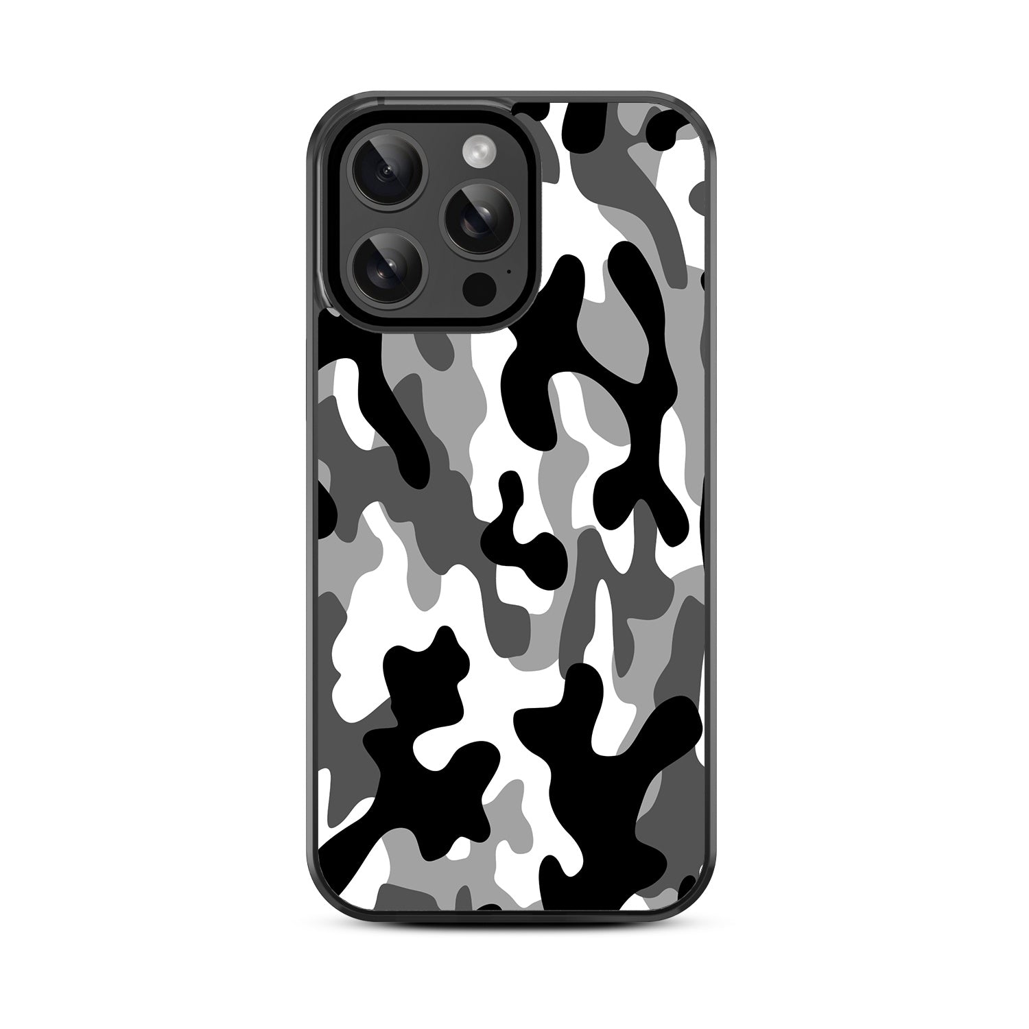 MyBat Design Lab Series Case for Apple iPhone 15 Pro Max (6.7) - Black & White Camouflage