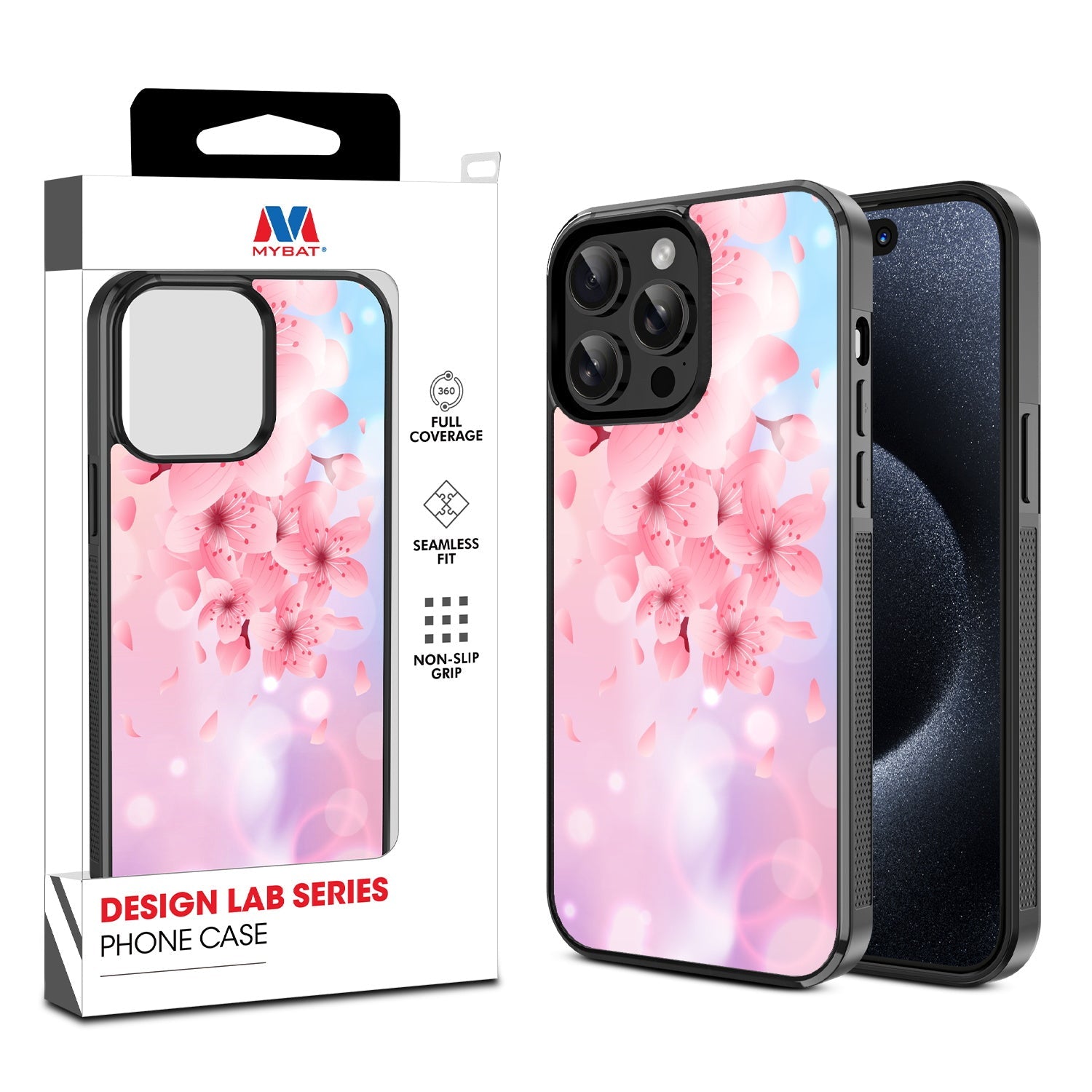MyBat Design Lab Series Case for Apple iPhone 15 Pro Max (6.7) - Cherry Blossoms