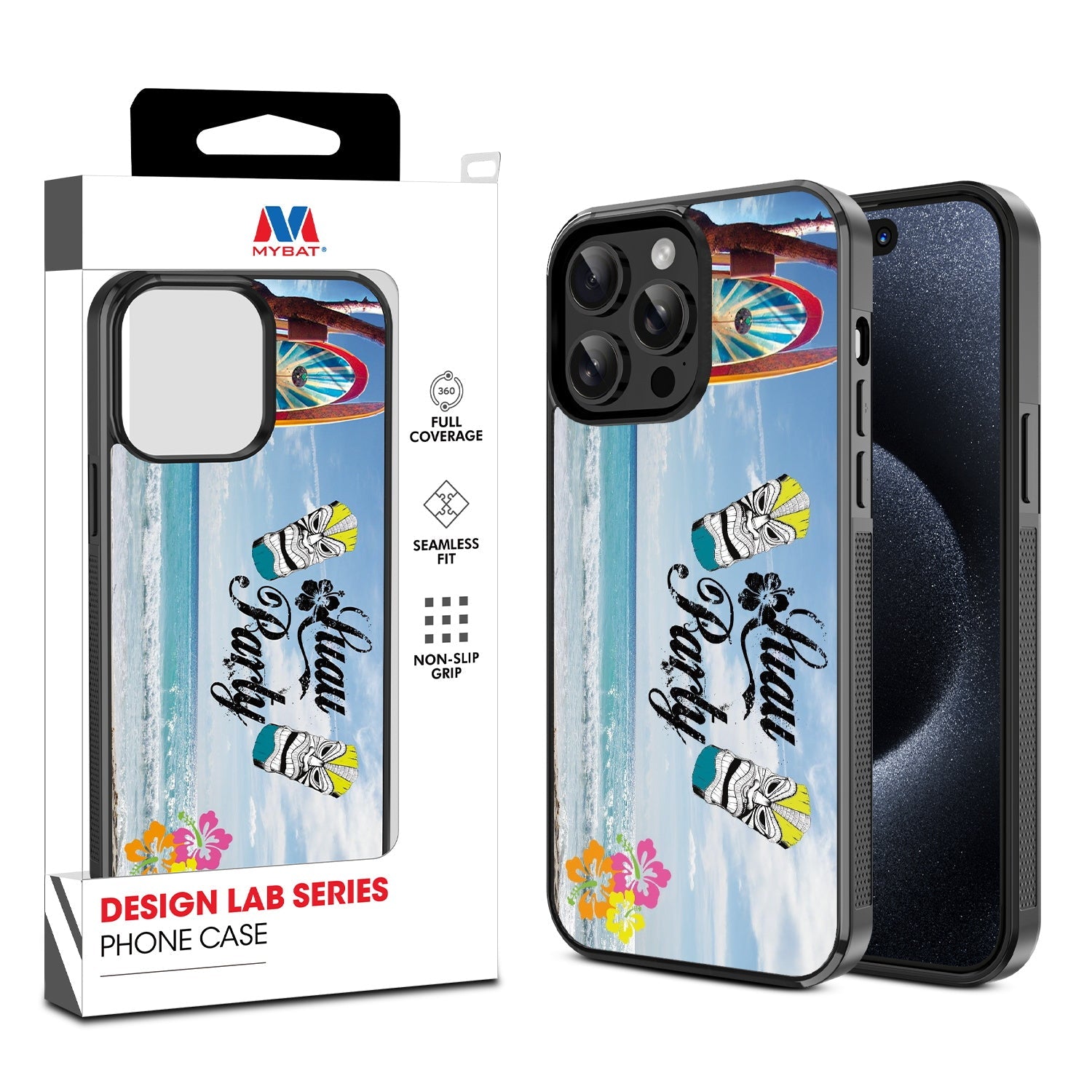 MyBat Design Lab Series Case for Apple iPhone 15 Pro Max (6.7) - Luau