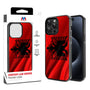 MyBat Design Lab Series Case for Apple iPhone 15 Pro Max (6.7) - Albania Flag