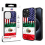MyBat Design Lab Series Case for Apple iPhone 15 Pro Max – Mexican-American Flag