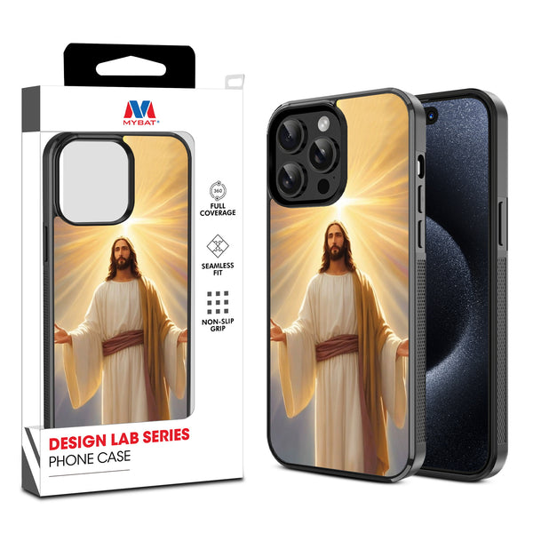 MyBat Design Lab Series Case for Apple iPhone 15 Pro Max (6.7) - Christ the Light - MIP15PMCSLESM196-1.jpg