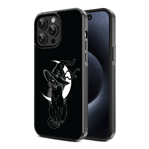 MyBat Design Lab Series Case for Apple iPhone 15 Pro Max (6.7) - Black Cat Magic - MIP15PMCSLESM223-2.jpg