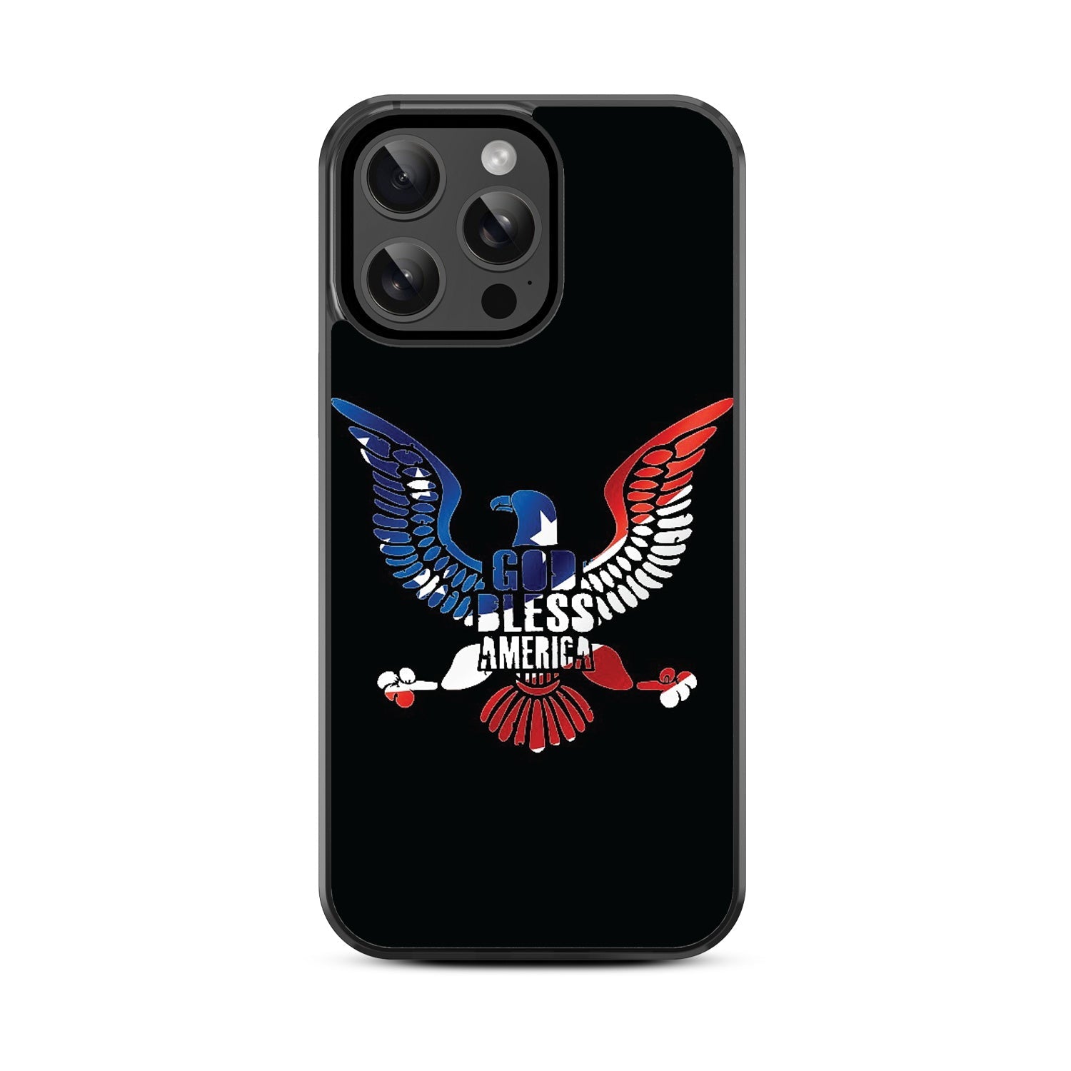 MyBat Design Lab Series Case for Apple iPhone 15 Pro Max (6.7) - God Bless America