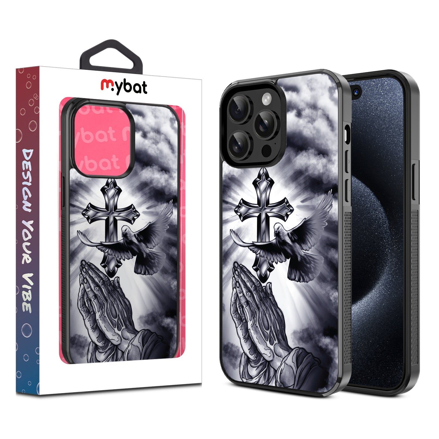 MyBat Design Lab Series Case for Apple iPhone 15 Pro Max (6.7) - Faithful Prayer