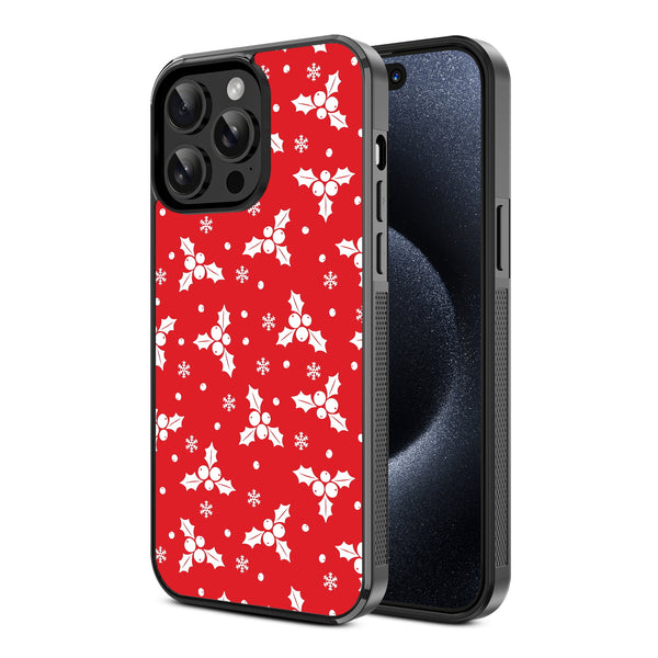 MyBat Design Lab Series Case for Apple iPhone 15 Pro Max (6.7) - Merry Mistletoe - MIP15PMCSLESM290-2.jpg