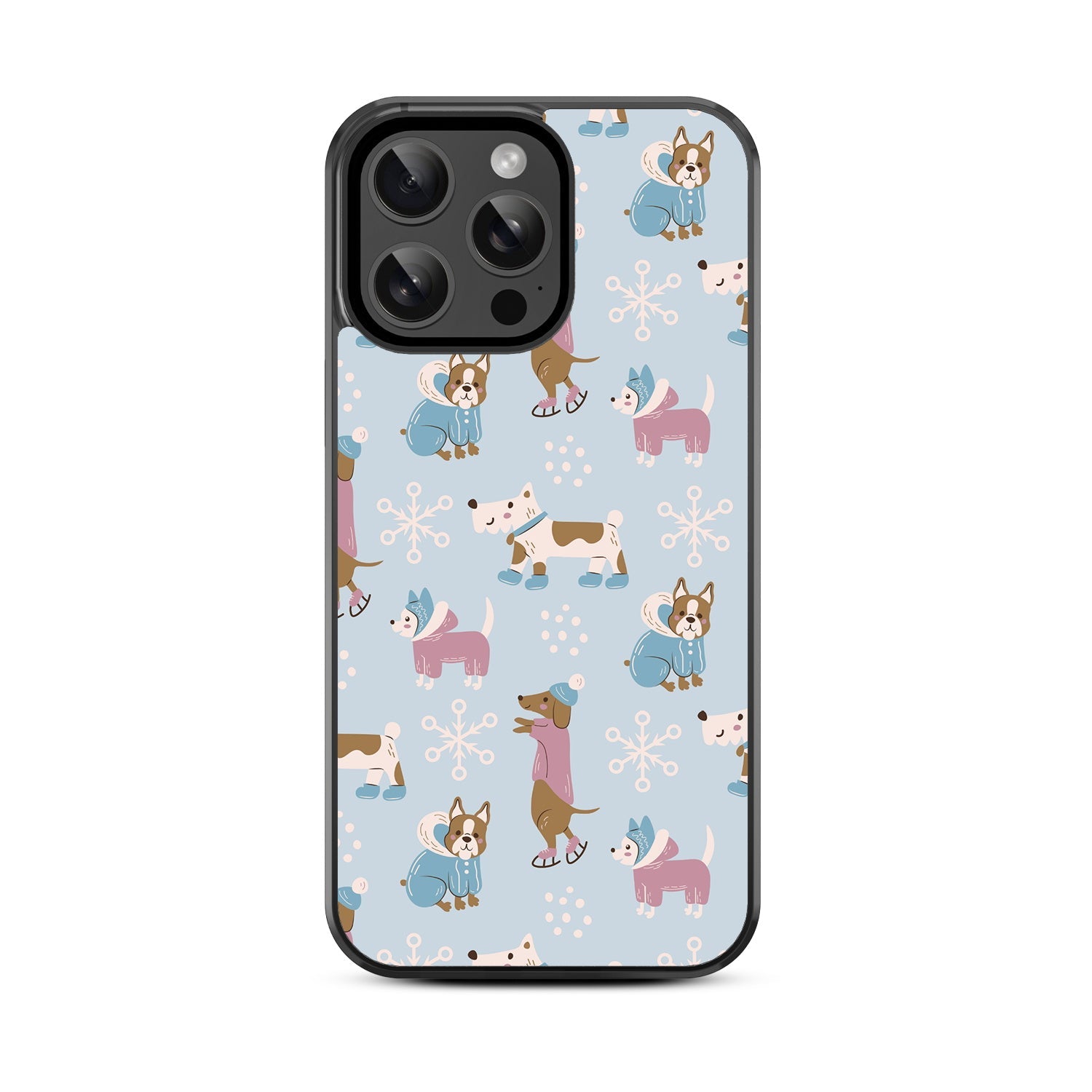 MyBat Design Lab Series Case for Apple iPhone 15 Pro Max (6.7) - Puppy Snow Play