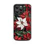 MyBat Design Lab Series Case for Apple iPhone 15 Pro Max (6.7) - Christmas Poinsettias - MIP15PMCSLESM301-3.jpg