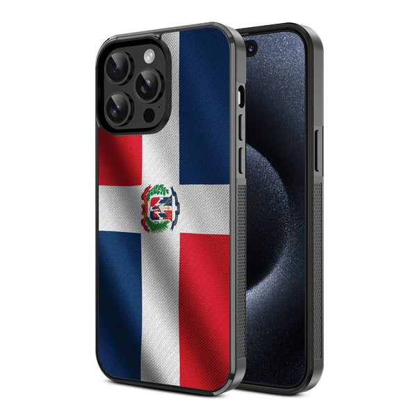 MyBat Design Lab Series Case for Apple iPhone 15 Pro Max (6.7) - Dominican Republic Flag - MIP15PMCSLESM307-2.jpg